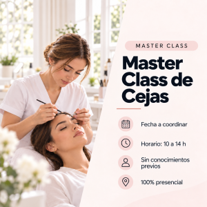 master class de cejas